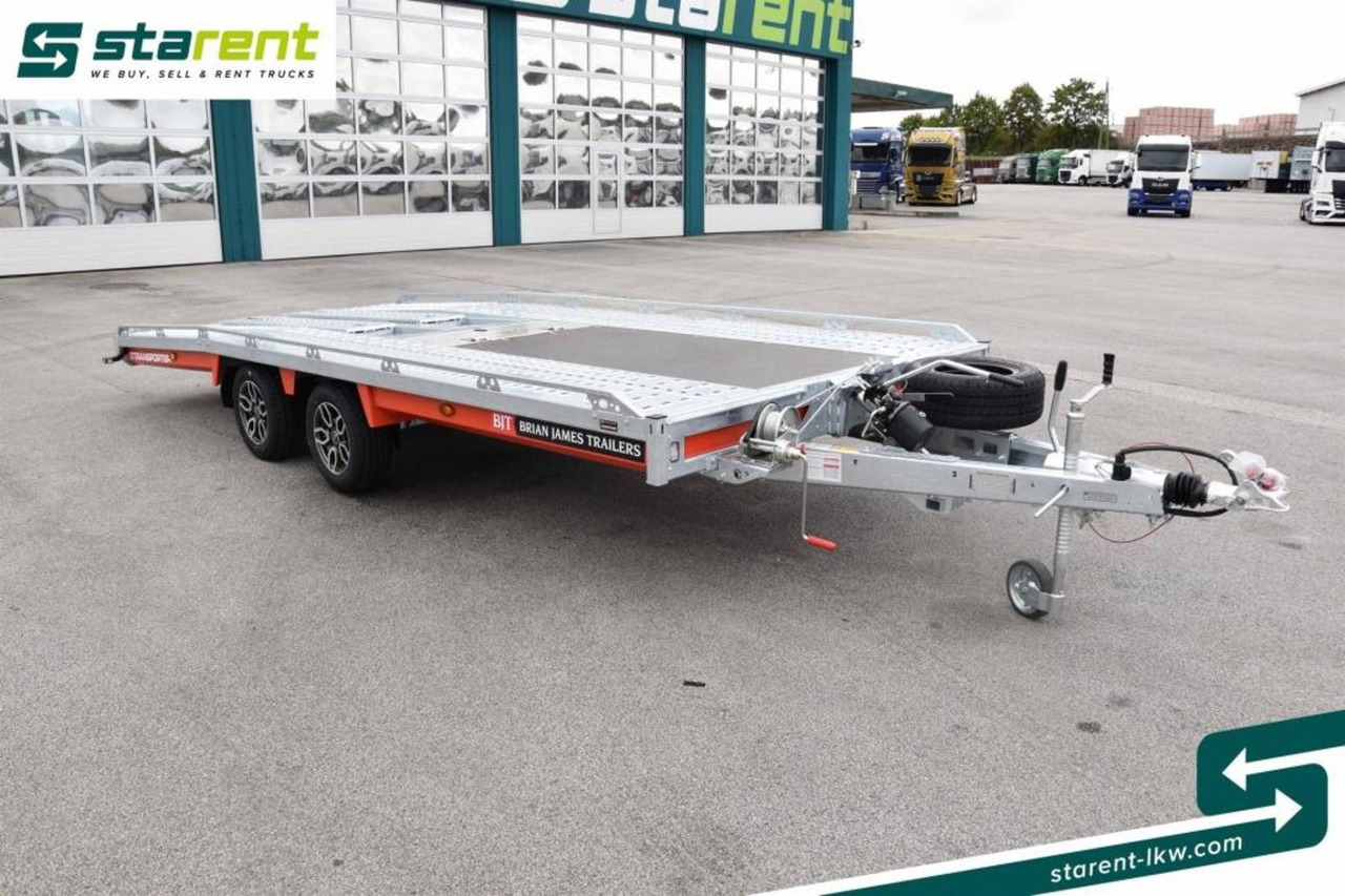 Brian James Trailers T-Transporter Rampen Seilwinde Kippbar Alu - مقطورة شحن نقل السيارات: صورة 3 Brian James Trailers T-Transporter Rampen Seilwinde Kippbar Alu - مقطورة شحن نقل السيارات: صورة 3