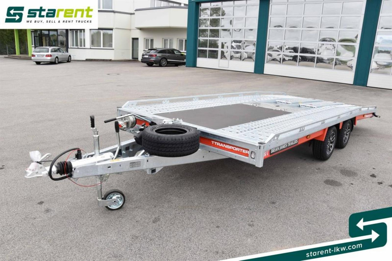 Brian James Trailers T-Transporter Rampen Seilwinde Kippbar Alu - مقطورة شحن نقل السيارات: صورة 1 Brian James Trailers T-Transporter Rampen Seilwinde Kippbar Alu - مقطورة شحن نقل السيارات: صورة 1