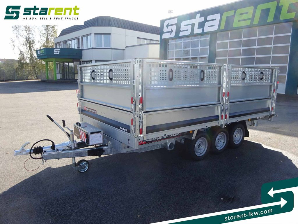 Brian James Trailers Tipper, Elektrisch Kippbar, Rampen - مقطورات مسطحة: صورة 1 Brian James Trailers Tipper, Elektrisch Kippbar, Rampen - مقطورات مسطحة: صورة 1