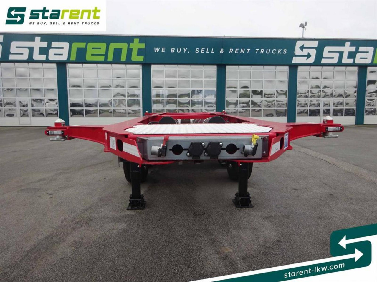 D-TEC Containercarrier CC-20-3-T ADR 1x20 Lift-A - مقطورة نقل الحاويات: صورة 2 D-TEC Containercarrier CC-20-3-T ADR 1x20 Lift-A - مقطورة نقل الحاويات: صورة 2