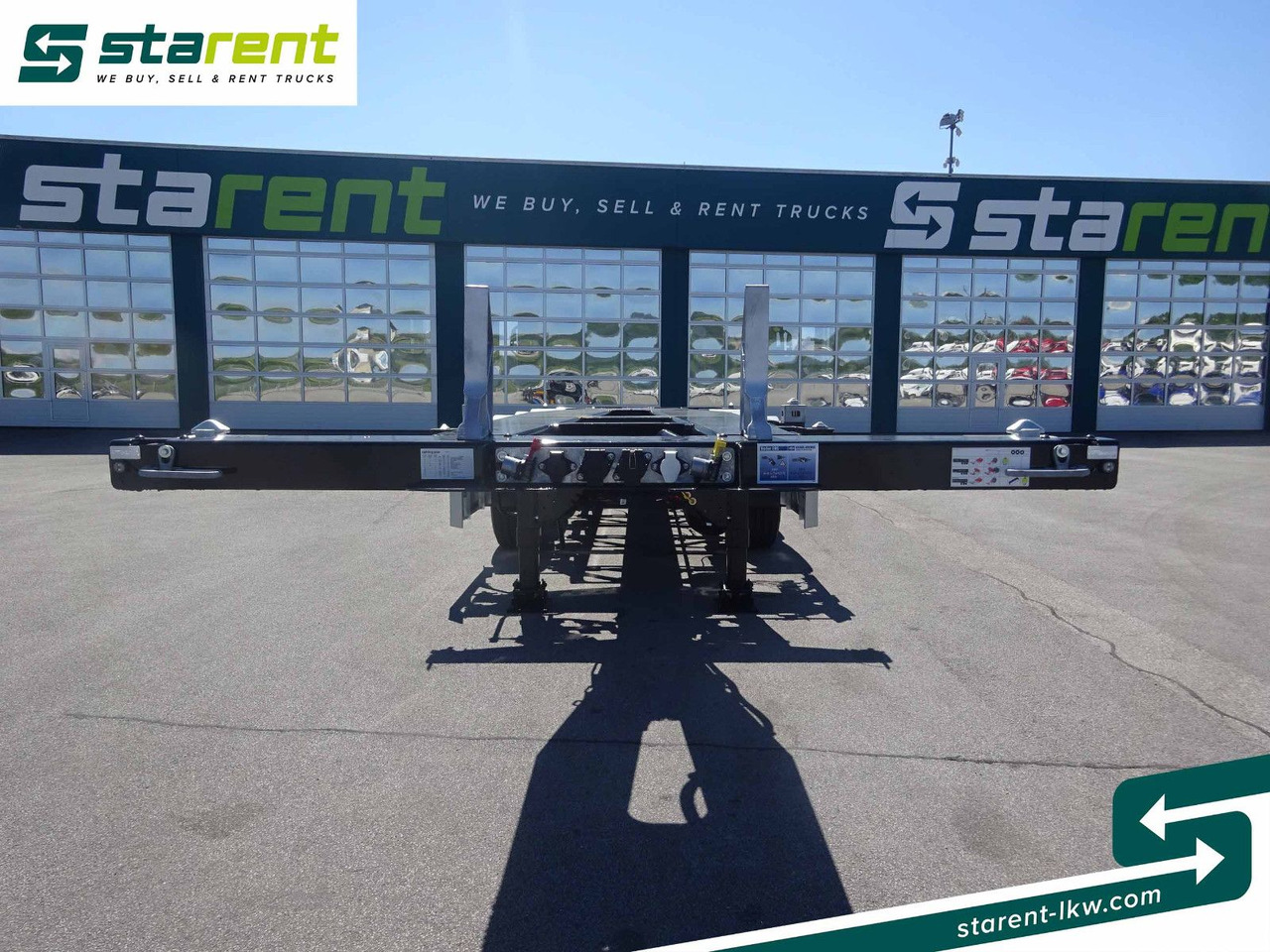 D-TEC Flexitrailer LS Containerchassis ADR, Liftachse - نصف مقطورة لنقل الحاويات: صورة 2 D-TEC Flexitrailer LS Containerchassis ADR, Liftachse - نصف مقطورة لنقل الحاويات: صورة 2