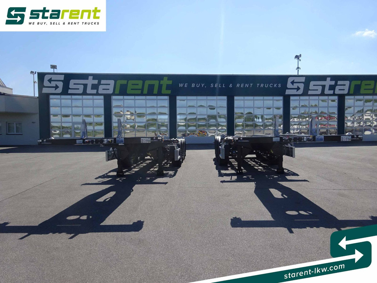 D-TEC Flexitrailer LS Containerchassis ADR, Liftachse - نصف مقطورة لنقل الحاويات: صورة 2 D-TEC Flexitrailer LS Containerchassis ADR, Liftachse - نصف مقطورة لنقل الحاويات: صورة 2