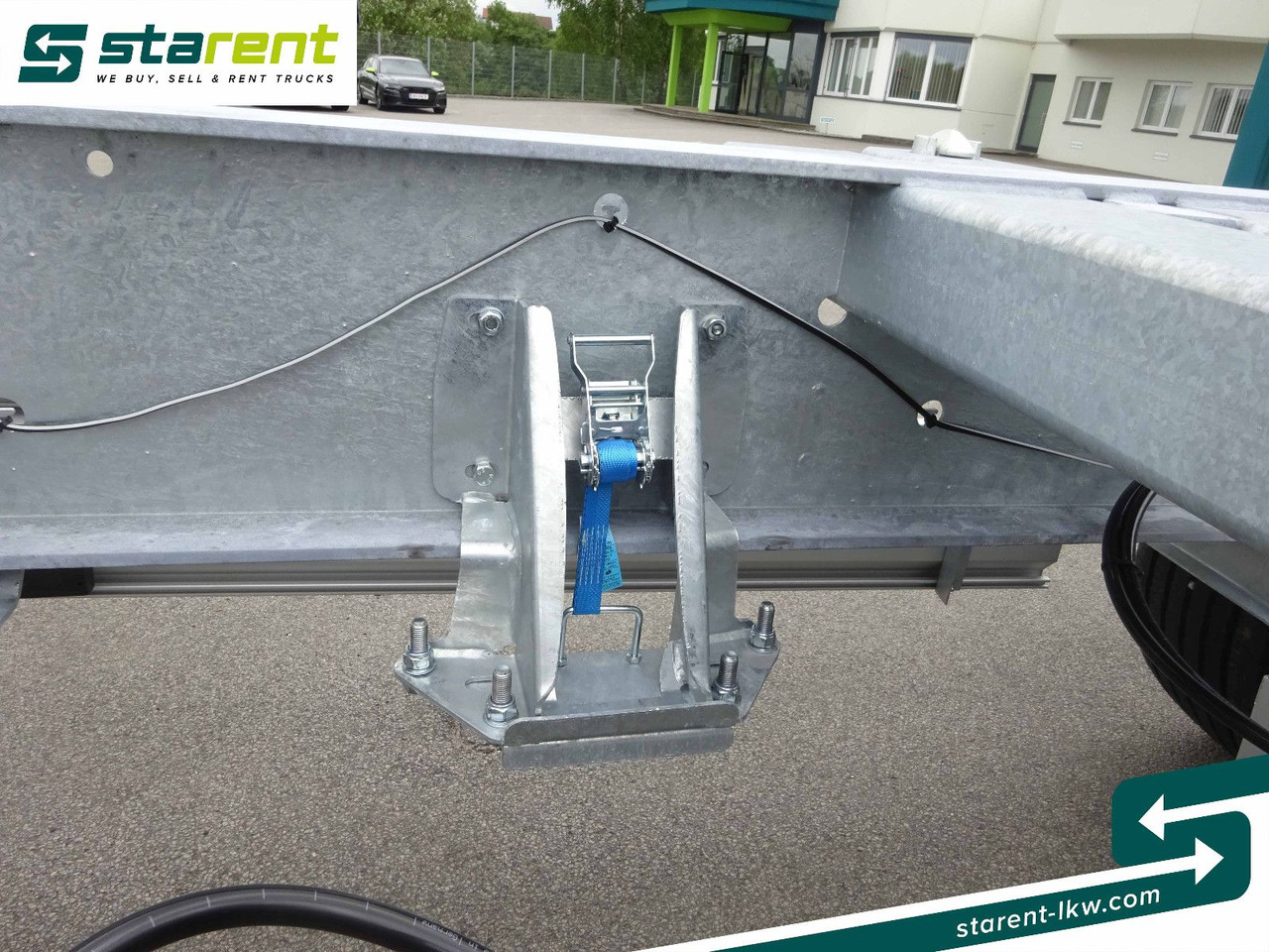 نصف مقطورة لنقل الحاويات Fliegl Containerchassis ADR, 1x20/2x20/1x30/1x40/1x45: صورة 12