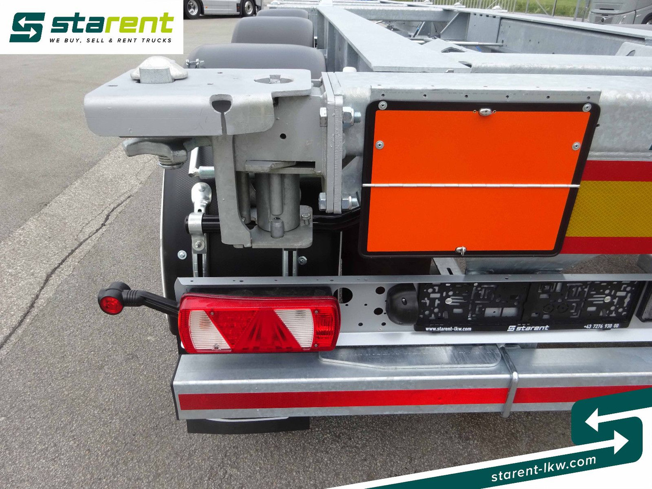 نصف مقطورة لنقل الحاويات Fliegl Containerchassis ADR, 1x20/2x20/1x30/1x40/1x45: صورة 22