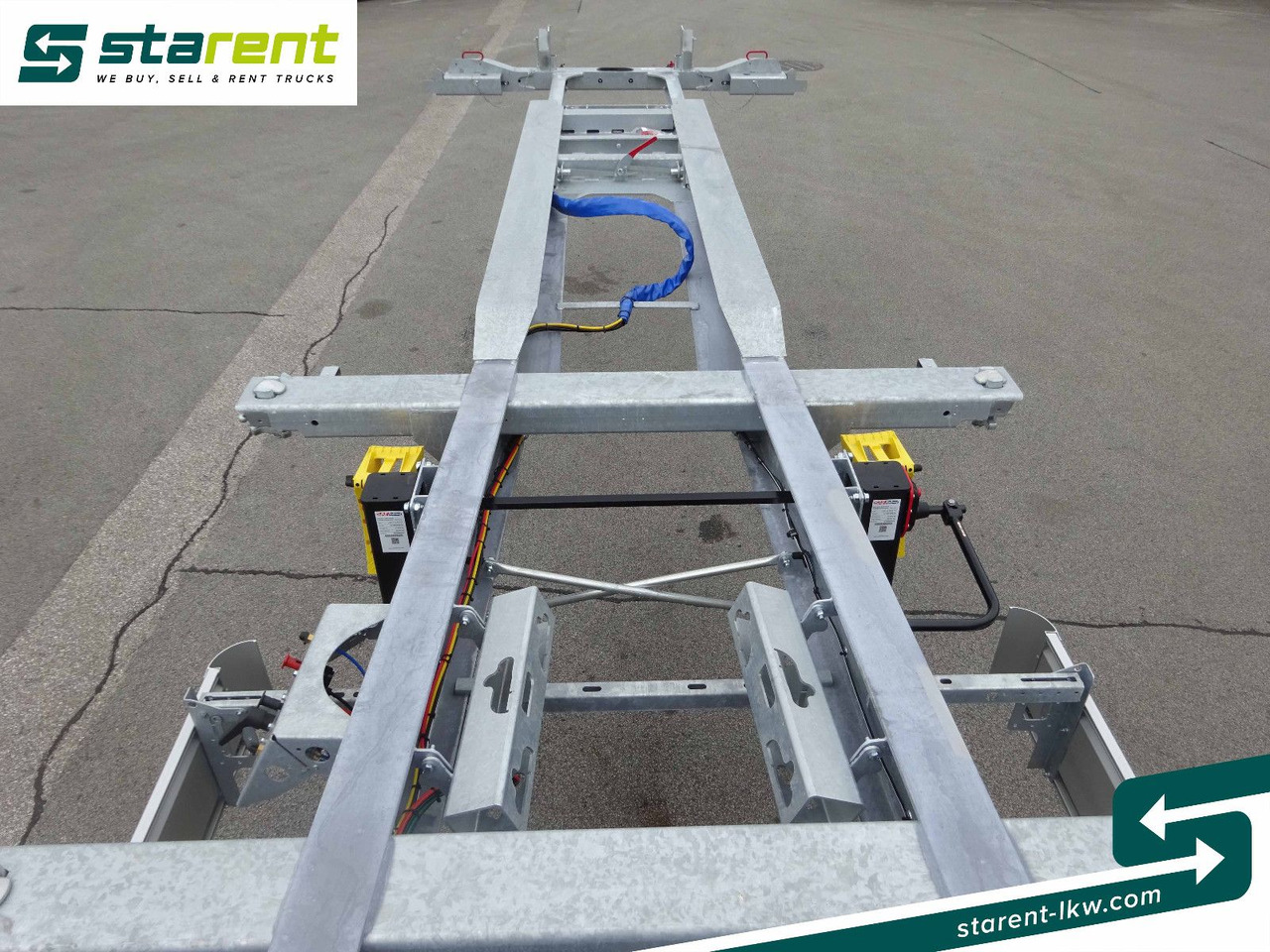 نصف مقطورة لنقل الحاويات Fliegl Containerchassis ADR, 1x20/2x20/1x30/1x40/1x45: صورة 16