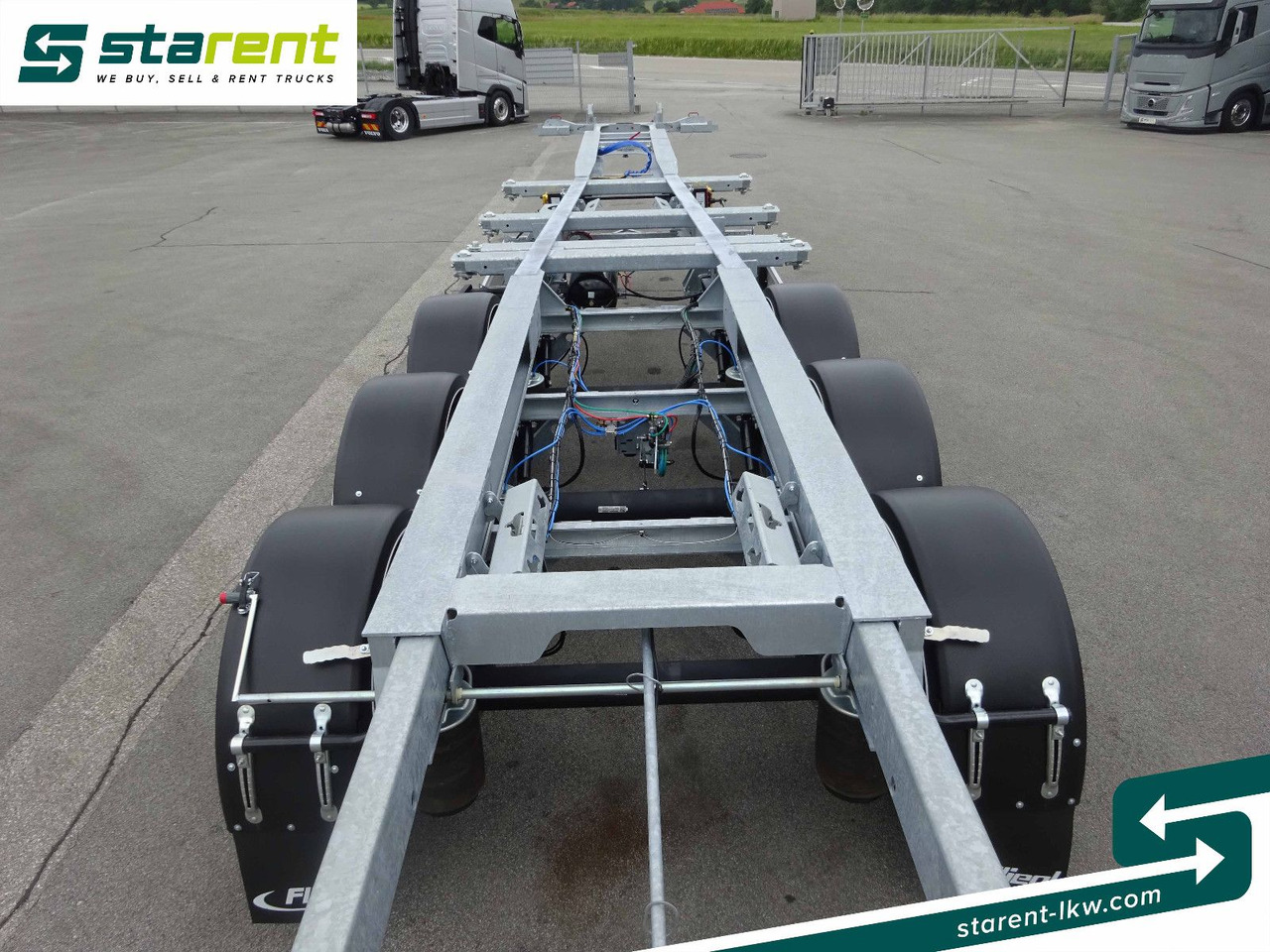 نصف مقطورة لنقل الحاويات Fliegl Containerchassis ADR, 1x20/2x20/1x30/1x40/1x45: صورة 14