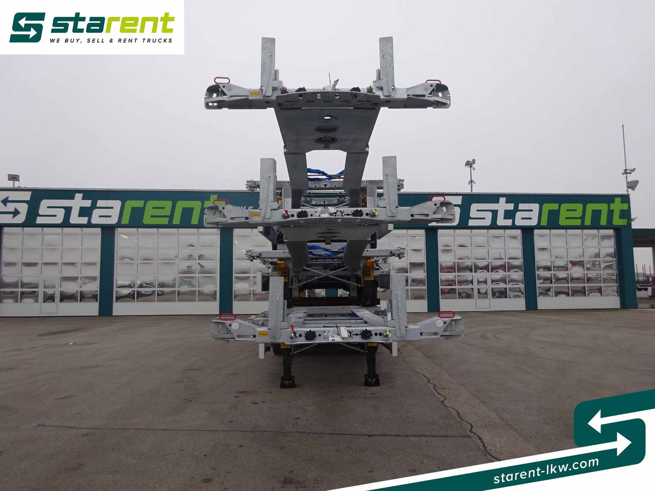 Fliegl Containerchassis ADR, 1x20/2x20/1x30/1x40/1x45 - نصف مقطورة لنقل الحاويات: صورة 2 Fliegl Containerchassis ADR, 1x20/2x20/1x30/1x40/1x45 - نصف مقطورة لنقل الحاويات: صورة 2
