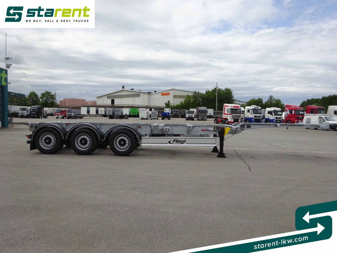 Fliegl Containerchassis ADR, 1x20/2x20/1x30/1x40/1x45 - نصف مقطورة لنقل الحاويات: صورة 4 Fliegl Containerchassis ADR, 1x20/2x20/1x30/1x40/1x45 - نصف مقطورة لنقل الحاويات: صورة 4