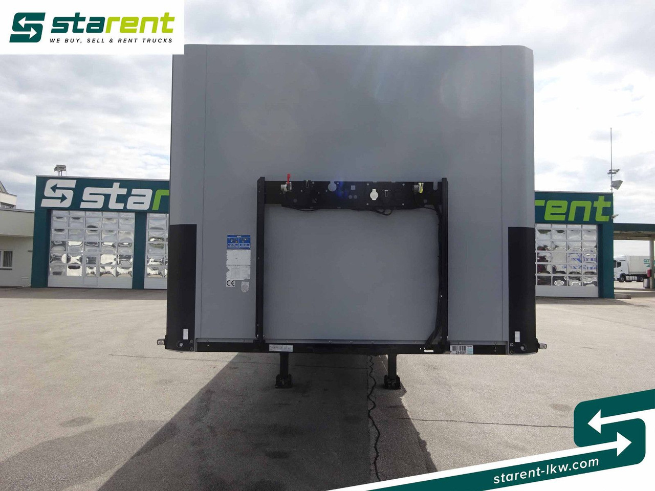 Kögel Baustofftrailer, Liftachse, Lenkachse - نصف مقطورة مسطحة: صورة 2 Kögel Baustofftrailer, Liftachse, Lenkachse - نصف مقطورة مسطحة: صورة 2