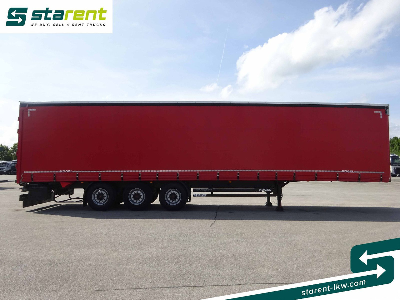 Kögel Tautliner, Hubdach, Liftachse, XL Zertifikat - نصف مقطورة ستارة: صورة 4 Kögel Tautliner, Hubdach, Liftachse, XL Zertifikat - نصف مقطورة ستارة: صورة 4
