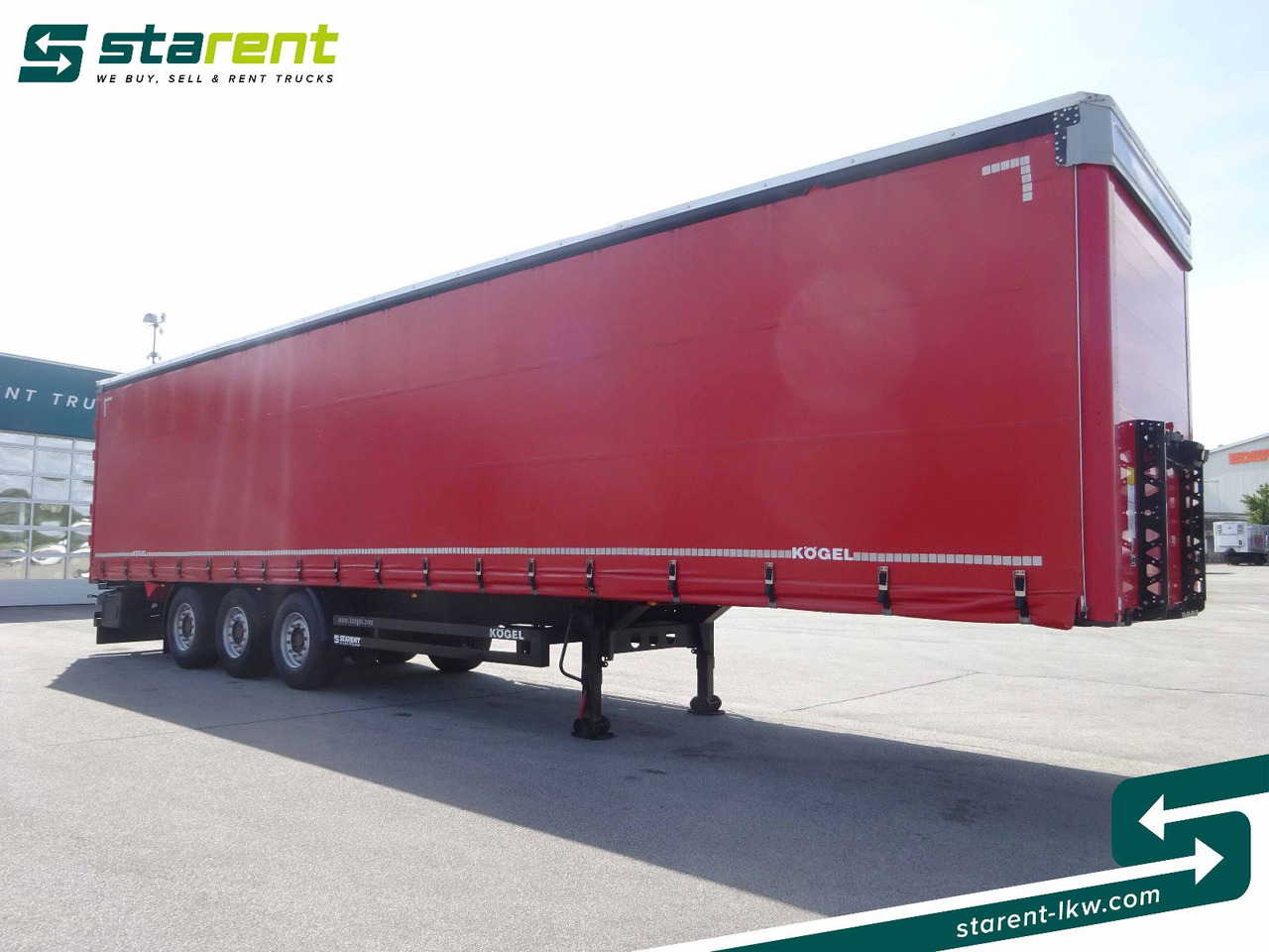Kögel Tautliner, Hubdach, Liftachse, XL Zertifikat - نصف مقطورة ستارة: صورة 3 Kögel Tautliner, Hubdach, Liftachse, XL Zertifikat - نصف مقطورة ستارة: صورة 3