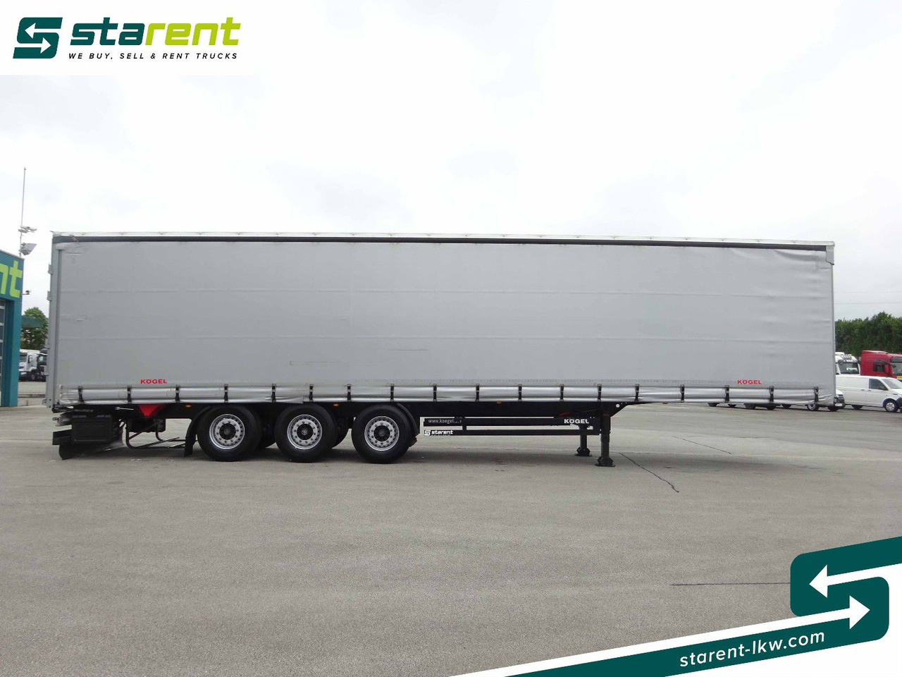 Kögel Tautliner, Liftachse, Hubdach, XL Zertifikat - نصف مقطورة ستارة: صورة 4 Kögel Tautliner, Liftachse, Hubdach, XL Zertifikat - نصف مقطورة ستارة: صورة 4