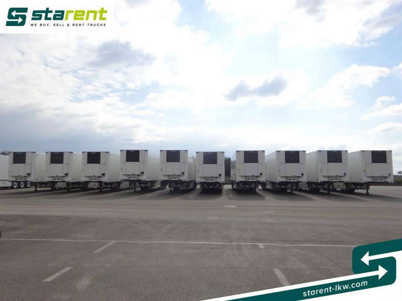 Krone Carrier Vector 1550 Blumenbreit Liftachse - نصف مقطورة مُبرِّدة: صورة 2 Krone Carrier Vector 1550 Blumenbreit Liftachse - نصف مقطورة مُبرِّدة: صورة 2