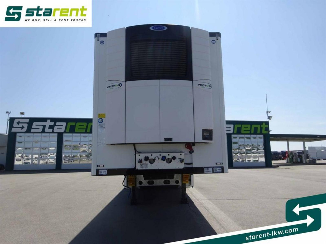 Krone Carrier Vector 1550 Blumenbreit Liftachse - نصف مقطورة مُبرِّدة: صورة 2 Krone Carrier Vector 1550 Blumenbreit Liftachse - نصف مقطورة مُبرِّدة: صورة 2