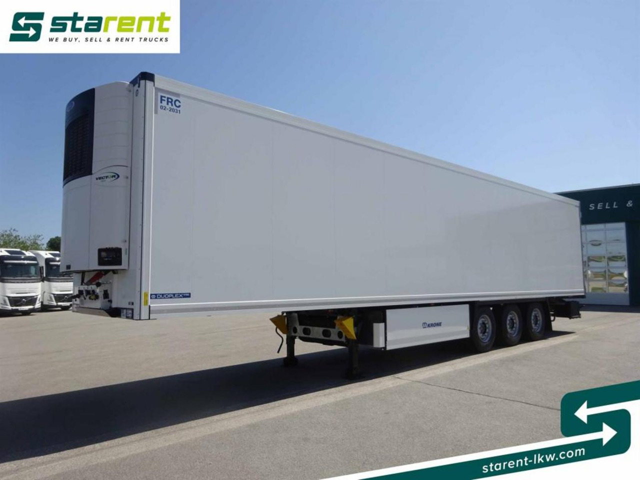 Krone Carrier Vector 1550 Blumenbreit Liftachse - نصف مقطورة مُبرِّدة: صورة 1 Krone Carrier Vector 1550 Blumenbreit Liftachse - نصف مقطورة مُبرِّدة: صورة 1
