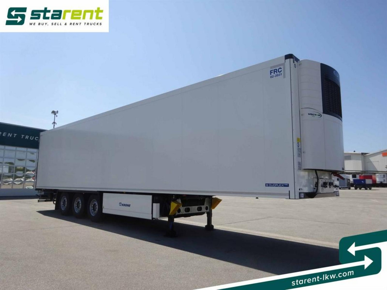 Krone Carrier Vector 1550 Blumenbreit Liftachse - نصف مقطورة مُبرِّدة: صورة 3 Krone Carrier Vector 1550 Blumenbreit Liftachse - نصف مقطورة مُبرِّدة: صورة 3