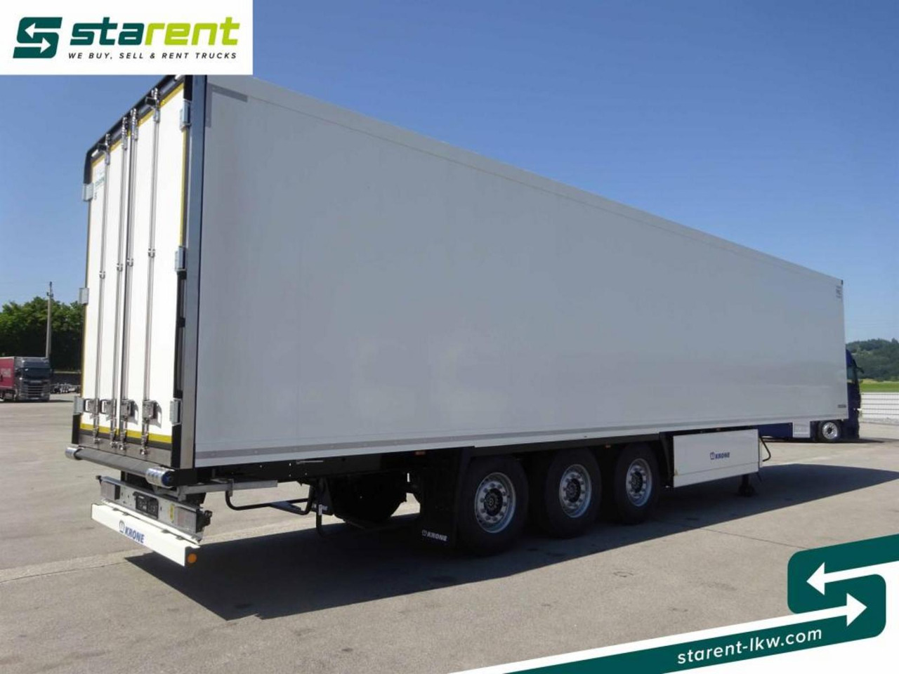 Krone Carrier Vector 1550 Blumenbreit Liftachse - نصف مقطورة مُبرِّدة: صورة 5 Krone Carrier Vector 1550 Blumenbreit Liftachse - نصف مقطورة مُبرِّدة: صورة 5