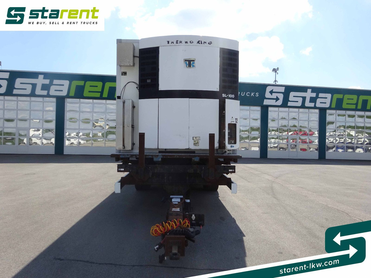 Krone Jumbotandemlafette, BDF Wechselrahmen - مقطورة فريزر: صورة 2 Krone Jumbotandemlafette, BDF Wechselrahmen - مقطورة فريزر: صورة 2