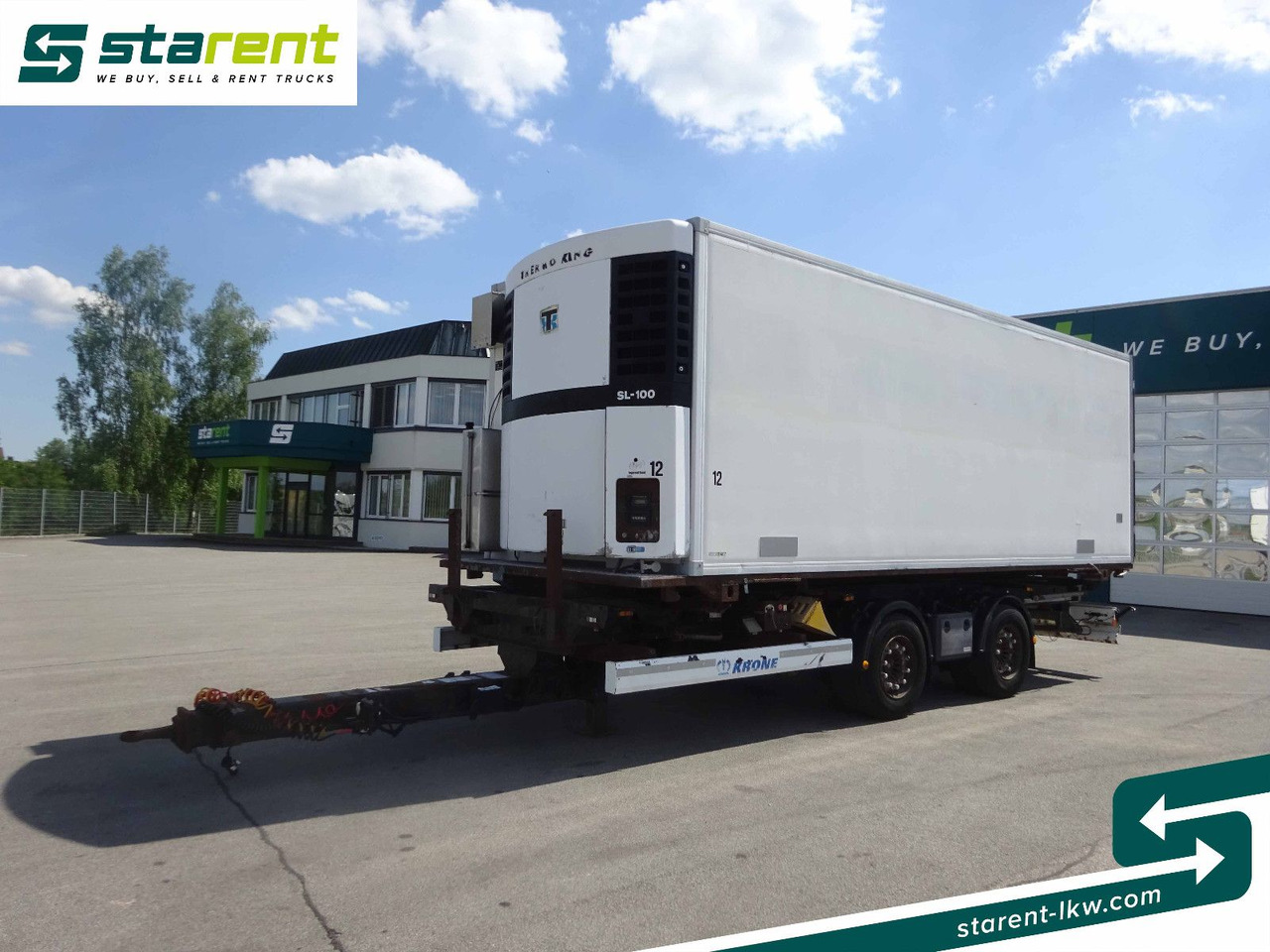 Krone Jumbotandemlafette, BDF Wechselrahmen - مقطورة فريزر: صورة 1 Krone Jumbotandemlafette, BDF Wechselrahmen - مقطورة فريزر: صورة 1