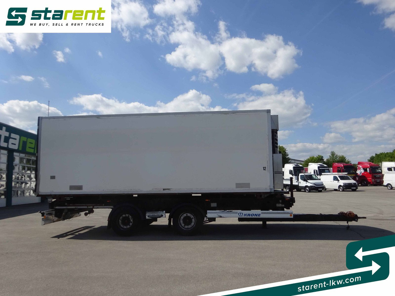 Krone Jumbotandemlafette, BDF Wechselrahmen - مقطورة فريزر: صورة 4 Krone Jumbotandemlafette, BDF Wechselrahmen - مقطورة فريزر: صورة 4