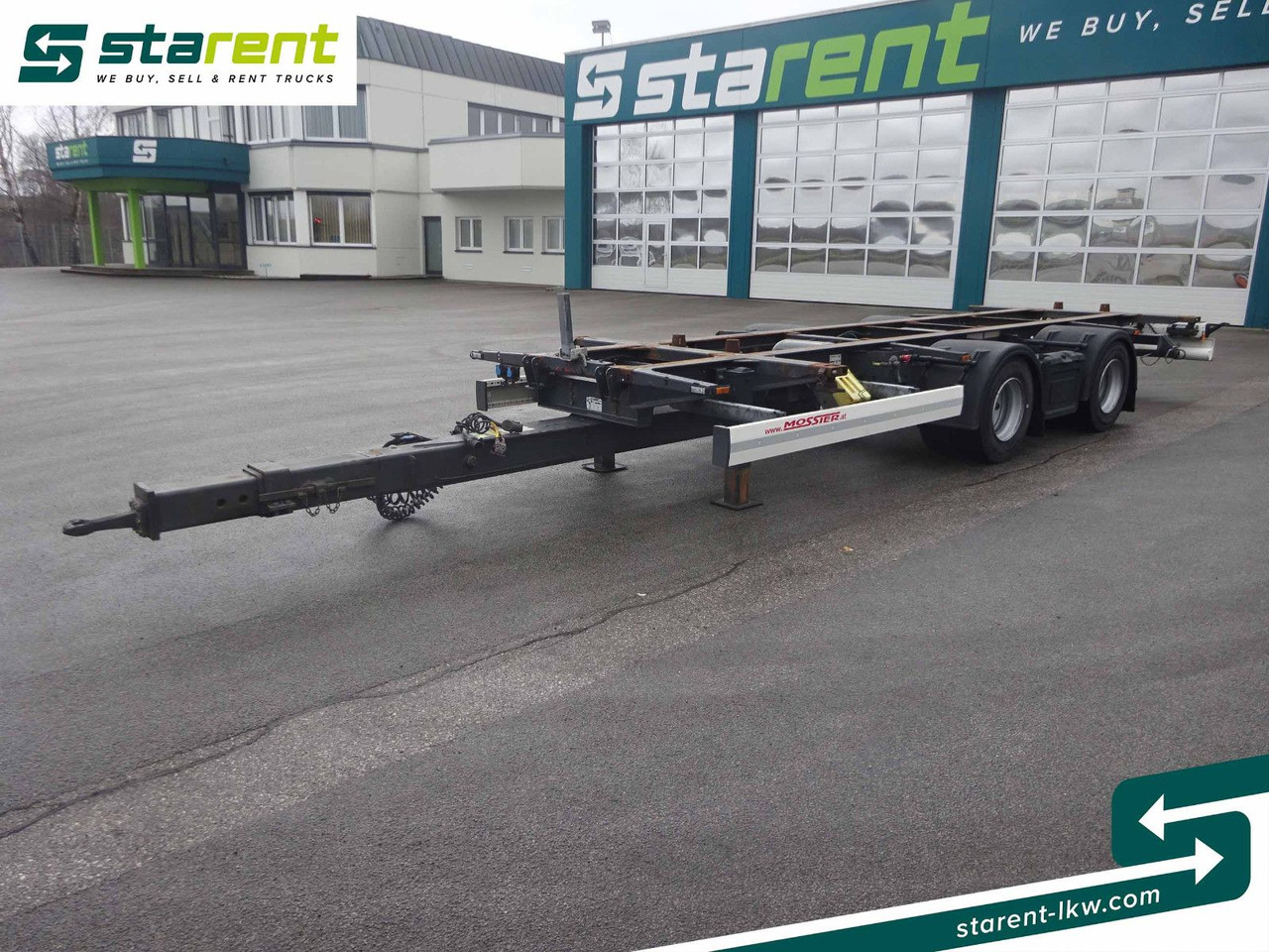 Krone Jumbotandemlafette, BDF Wechselrahmen - مقطورة نقل الحاويات: صورة 1 Krone Jumbotandemlafette, BDF Wechselrahmen - مقطورة نقل الحاويات: صورة 1