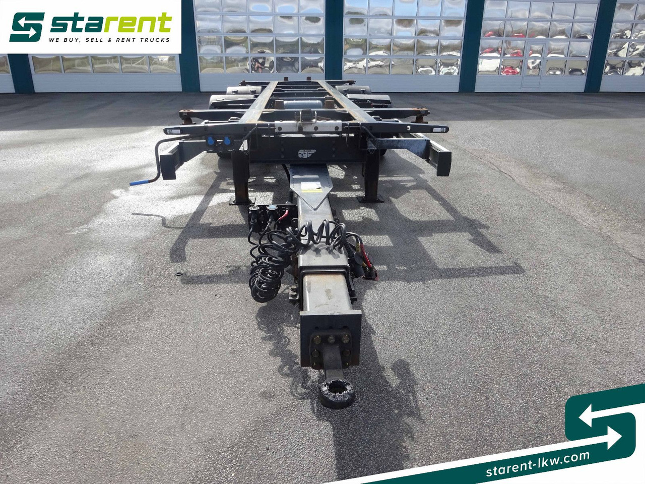 Krone Jumbotandemlafette, BDF Wechselrahmen - مقطورة نقل الحاويات: صورة 2 Krone Jumbotandemlafette, BDF Wechselrahmen - مقطورة نقل الحاويات: صورة 2