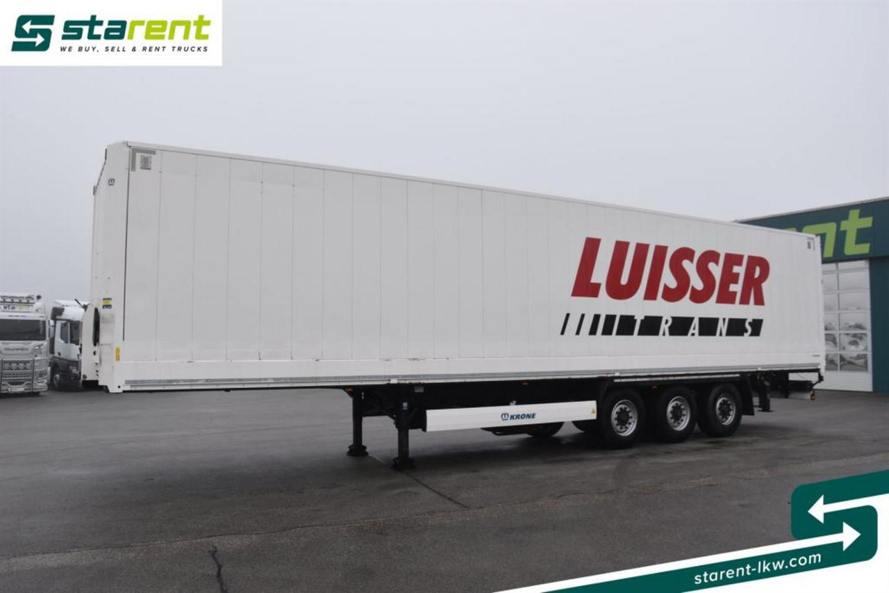 Krone Kleider-Trockenfrachtkoffer Wabco Liftachse BPW - نصف مقطورة صندوق مغلق: صورة 1 Krone Kleider-Trockenfrachtkoffer Wabco Liftachse BPW - نصف مقطورة صندوق مغلق: صورة 1