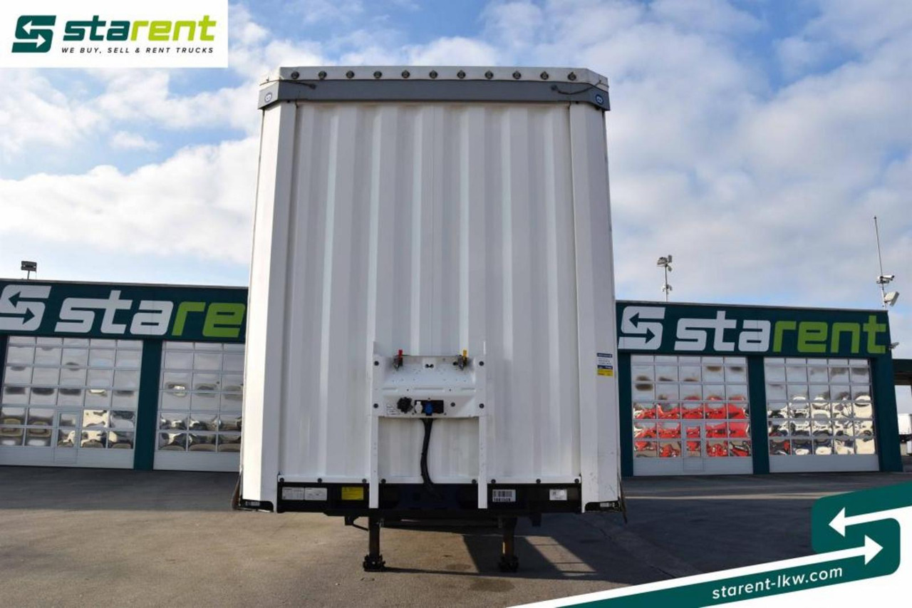 Krone Megatrailer Hubdach Liftachse Palettenanschlagl. - نصف مقطورة ستارة: صورة 2 Krone Megatrailer Hubdach Liftachse Palettenanschlagl. - نصف مقطورة ستارة: صورة 2