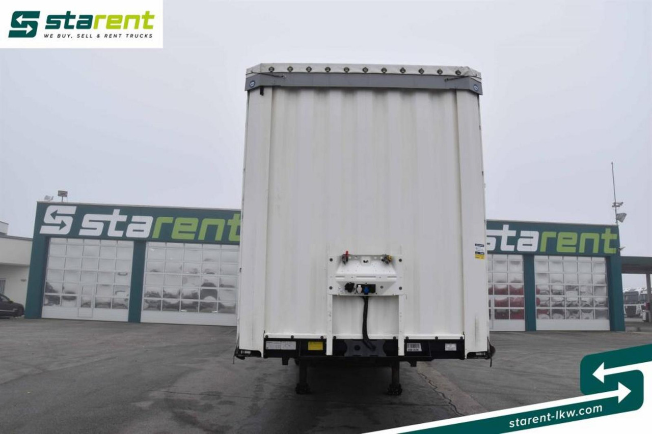 Krone Megatrailer Hubdach Liftachse Palettenanschlagl. - نصف مقطورة ستارة: صورة 2 Krone Megatrailer Hubdach Liftachse Palettenanschlagl. - نصف مقطورة ستارة: صورة 2