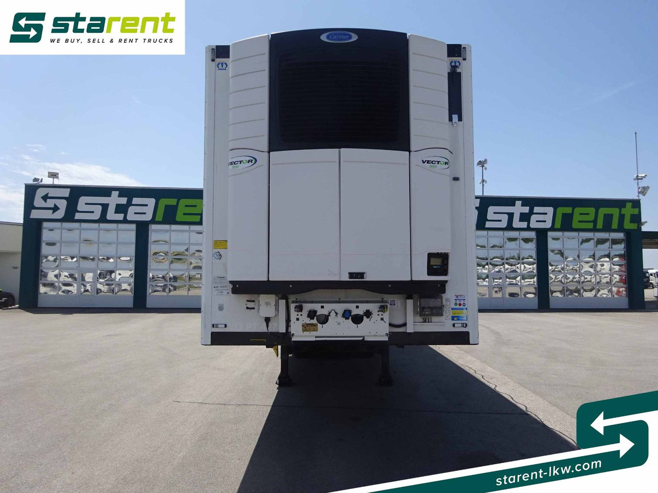 Krone Thermotrailer, Carrier Vector 1950, Doppelstock - نصف مقطورة مُبرِّدة: صورة 2 Krone Thermotrailer, Carrier Vector 1950, Doppelstock - نصف مقطورة مُبرِّدة: صورة 2