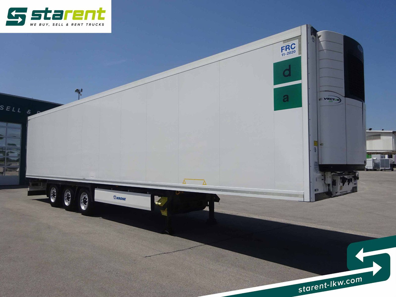 Krone Thermotrailer, Carrier Vector 1950, Doppelstock - نصف مقطورة مُبرِّدة: صورة 3 Krone Thermotrailer, Carrier Vector 1950, Doppelstock - نصف مقطورة مُبرِّدة: صورة 3