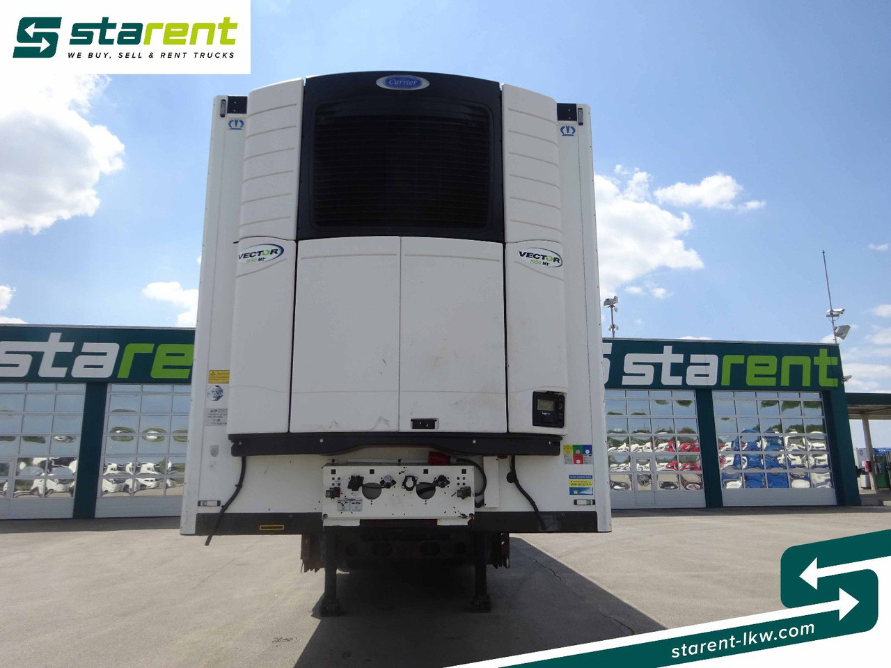Krone Thermotrailer, Carrier Vector 1950 MT°, 3 Zonen - نصف مقطورة صندوق مغلق: صورة 2 Krone Thermotrailer, Carrier Vector 1950 MT°, 3 Zonen - نصف مقطورة صندوق مغلق: صورة 2