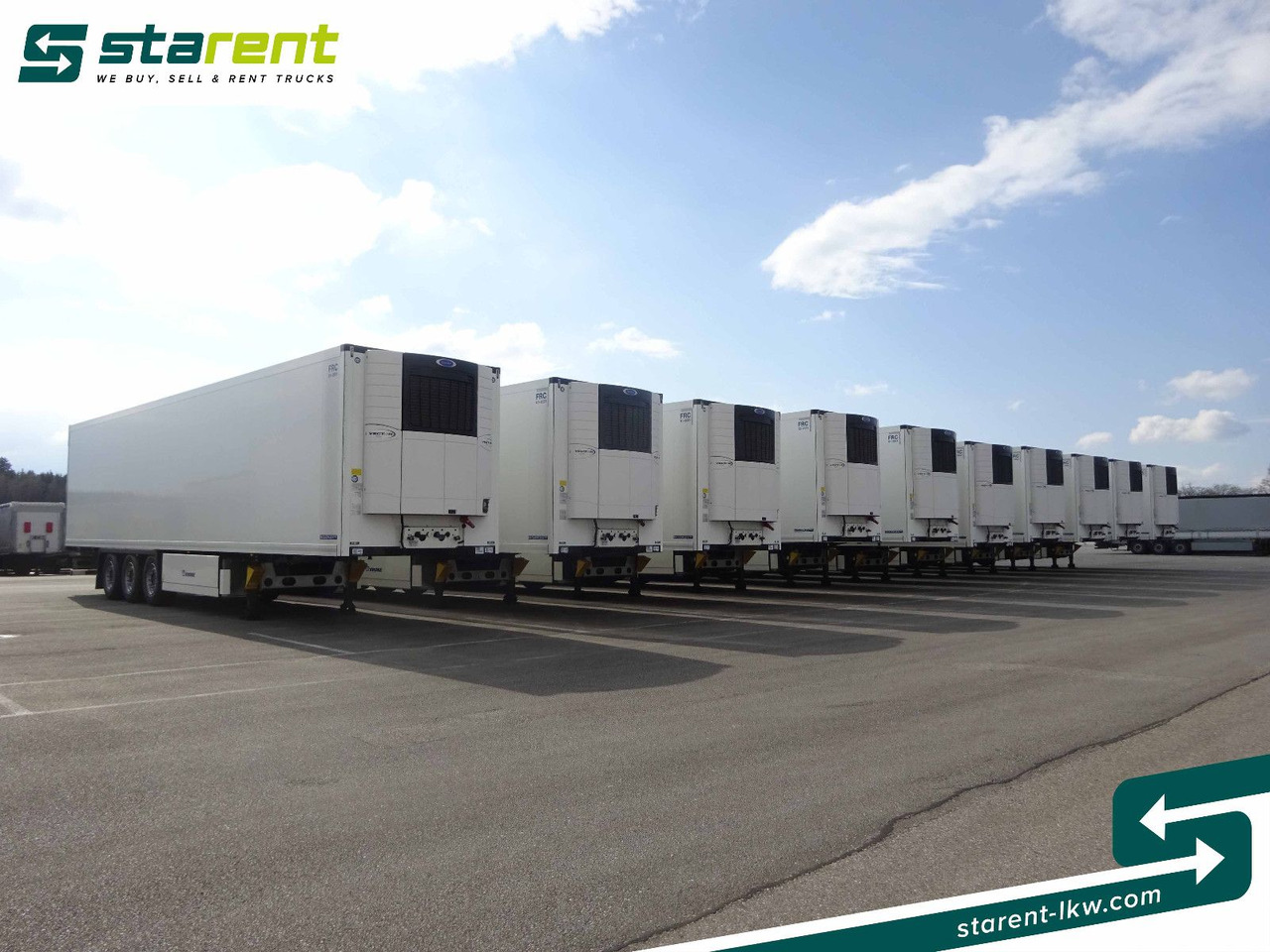 Krone Tiefkühler Carrier Vector 1550, Liftachse - نصف مقطورة صندوق مغلق: صورة 3 Krone Tiefkühler Carrier Vector 1550, Liftachse - نصف مقطورة صندوق مغلق: صورة 3