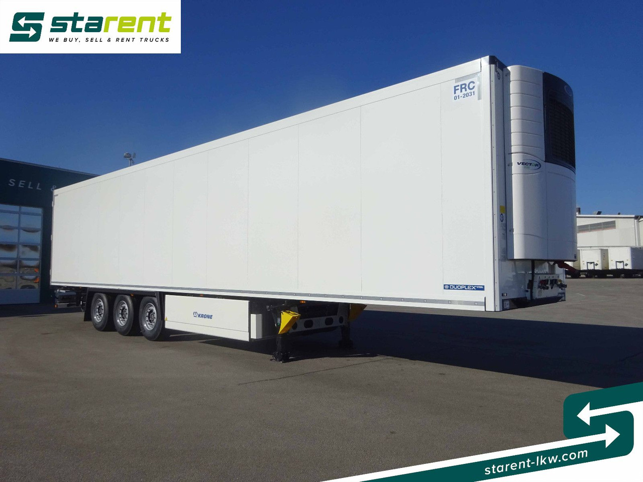 Krone Tiefkühler Carrier Vector 1550, Liftachse - نصف مقطورة صندوق مغلق: صورة 3 Krone Tiefkühler Carrier Vector 1550, Liftachse - نصف مقطورة صندوق مغلق: صورة 3