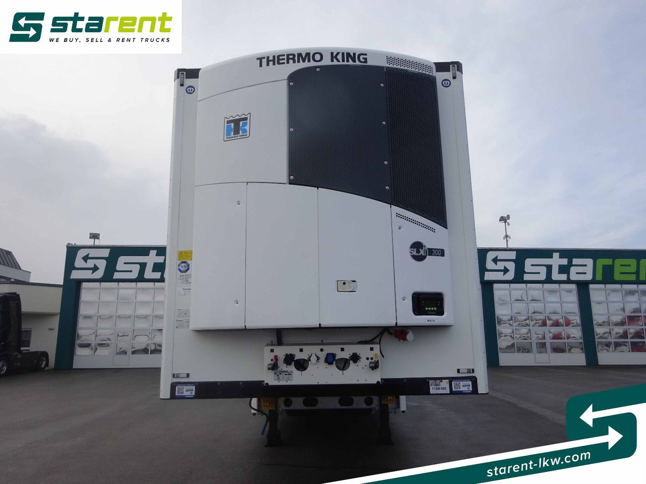 Krone Tiefkühler TK SLXi300 Doppelstock Blumenbreit - نصف مقطورة صندوق مغلق: صورة 2 Krone Tiefkühler TK SLXi300 Doppelstock Blumenbreit - نصف مقطورة صندوق مغلق: صورة 2