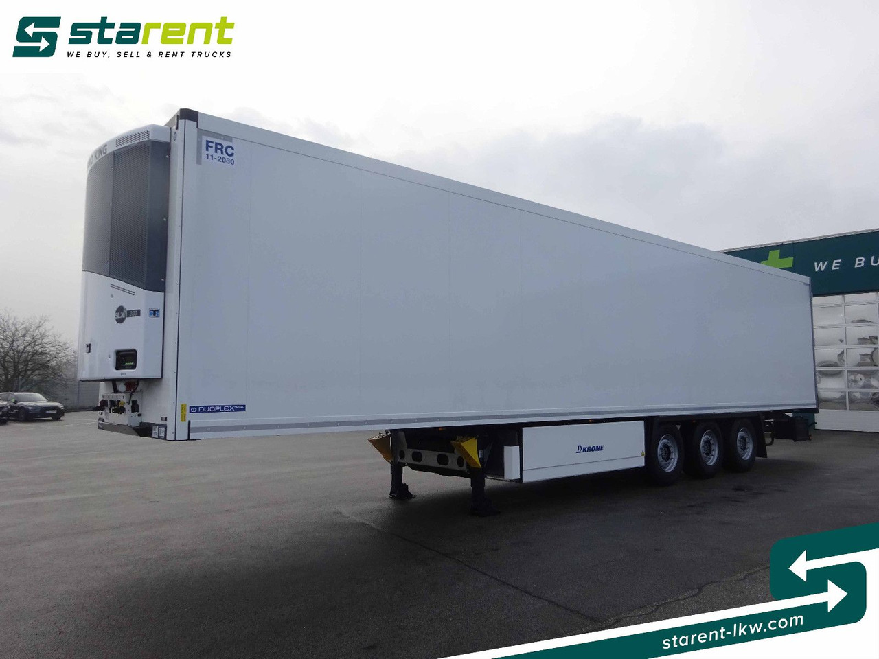 Krone Tiefkühler TK SLXi300 Doppelstock Blumenbreit - نصف مقطورة صندوق مغلق: صورة 1 Krone Tiefkühler TK SLXi300 Doppelstock Blumenbreit - نصف مقطورة صندوق مغلق: صورة 1