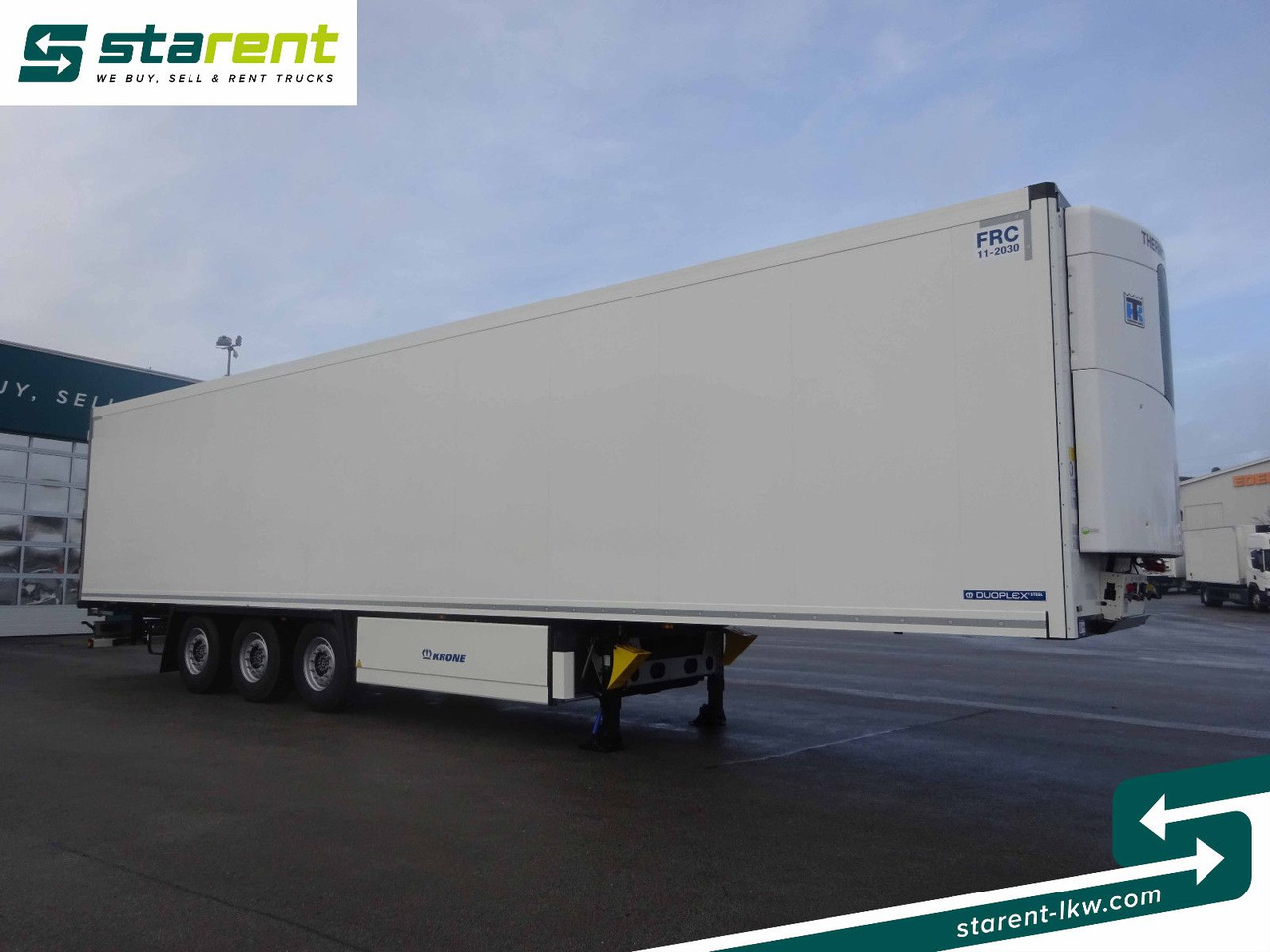 Krone Tiefkühler TK SLXi300 Doppelstock Blumenbreit - نصف مقطورة صندوق مغلق: صورة 3 Krone Tiefkühler TK SLXi300 Doppelstock Blumenbreit - نصف مقطورة صندوق مغلق: صورة 3