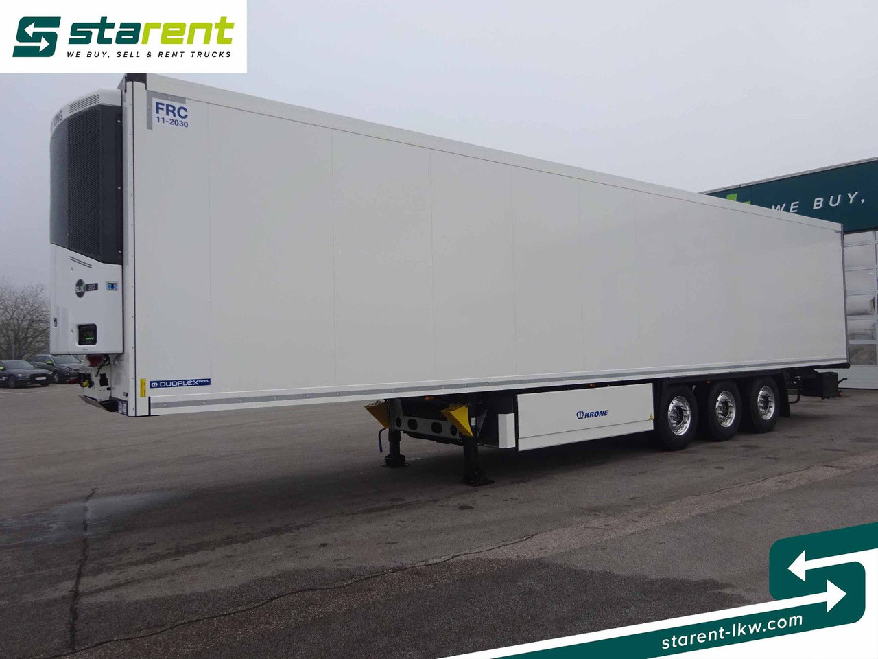 Krone Tiefkühler TK SLXi300 Doppelstock Blumenbreit - نصف مقطورة صندوق مغلق: صورة 4 Krone Tiefkühler TK SLXi300 Doppelstock Blumenbreit - نصف مقطورة صندوق مغلق: صورة 4