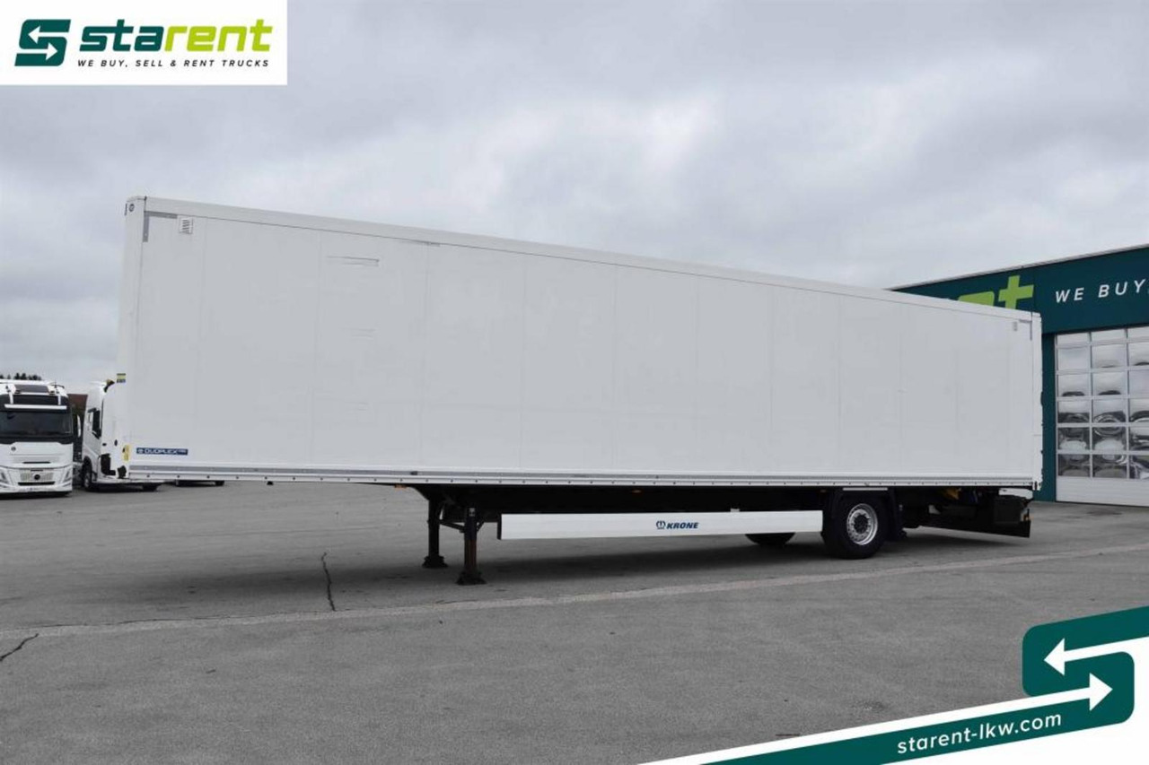 Krone Trockenfrachtkoffer 1-Achs Doppelstock TÜV 04/26 - نصف مقطورة صندوق مغلق: صورة 1 Krone Trockenfrachtkoffer 1-Achs Doppelstock TÜV 04/26 - نصف مقطورة صندوق مغلق: صورة 1