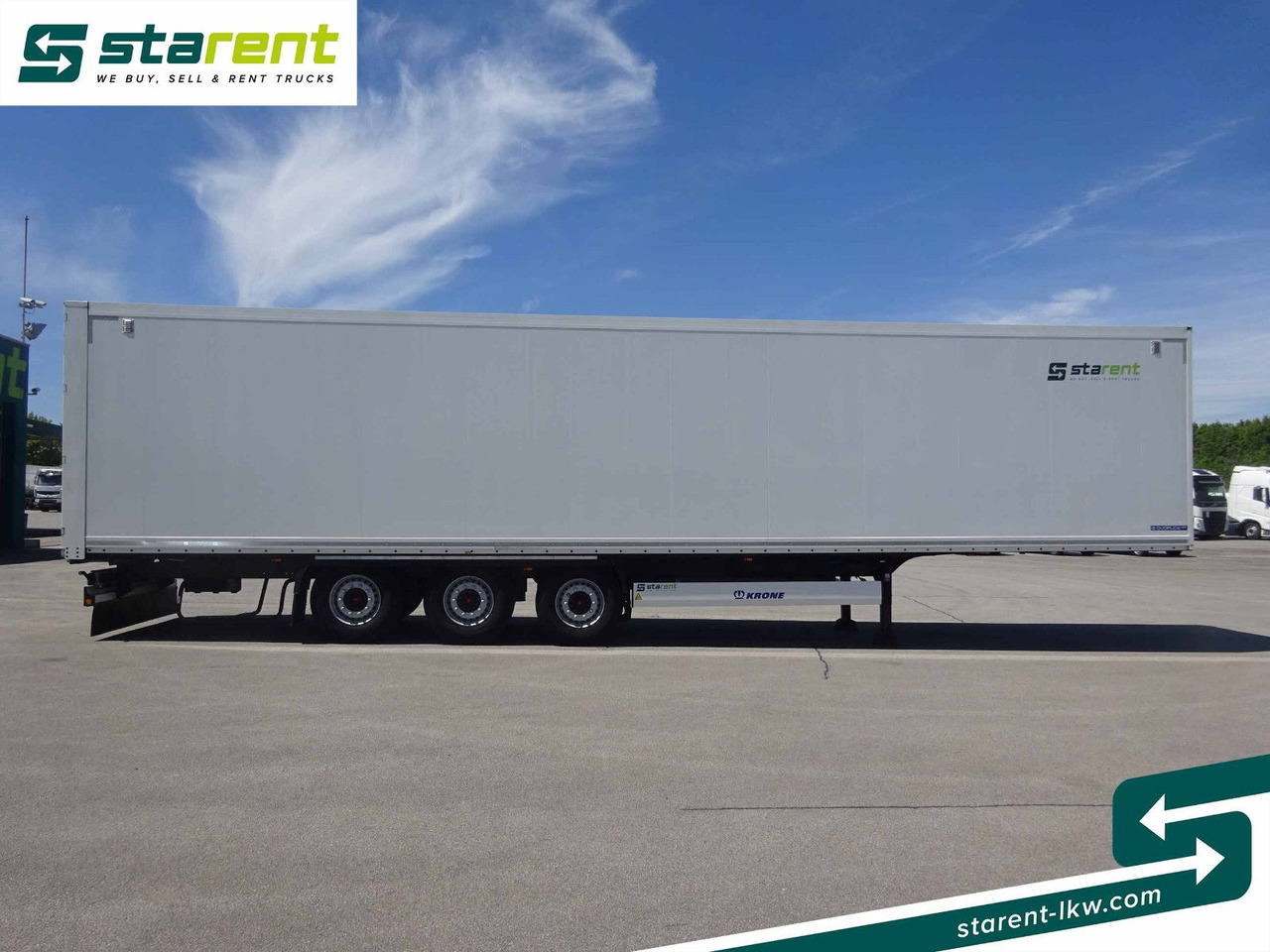 Krone Trockenfrachtkoffer, Doppelstock, Liftachse, SAF - نصف مقطورة صندوق مغلق: صورة 4 Krone Trockenfrachtkoffer, Doppelstock, Liftachse, SAF - نصف مقطورة صندوق مغلق: صورة 4