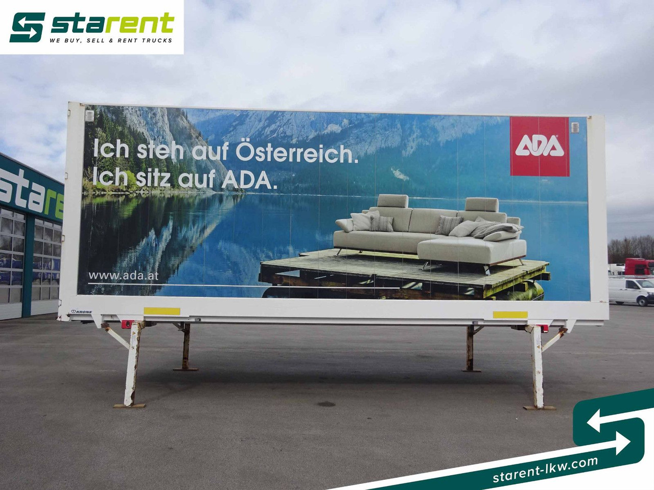 Krone Wechselpritsche WK 7.7 Trockenfrachtkoffer - حاوية قابلة للتبديل- صندوق: صورة 4 Krone Wechselpritsche WK 7.7 Trockenfrachtkoffer - حاوية قابلة للتبديل- صندوق: صورة 4