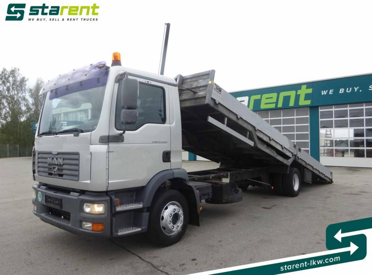 MAN TGM 12.280, Fahrzeugtransporter, kippbar - شاحنة نقل سيارات شاحنة: صورة 1 MAN TGM 12.280, Fahrzeugtransporter, kippbar - شاحنة نقل سيارات شاحنة: صورة 1