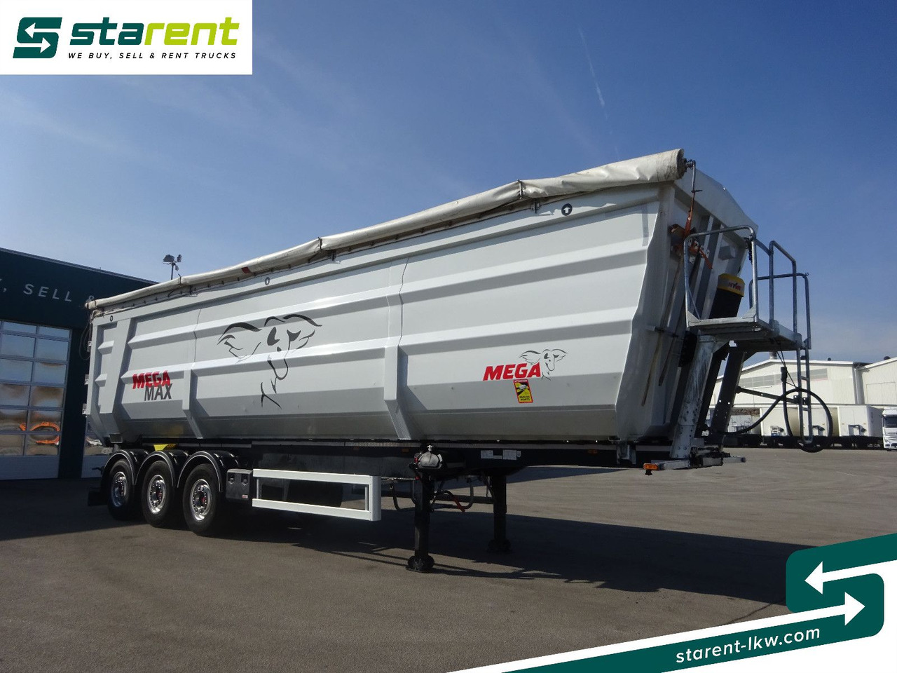 MEGA Max Schrottmulde, 60m3, Liftachse - قلابة نصف مقطورة نصف مقطورة قلابة: صورة 3 MEGA Max Schrottmulde, 60m3, Liftachse - قلابة نصف مقطورة نصف مقطورة قلابة: صورة 3