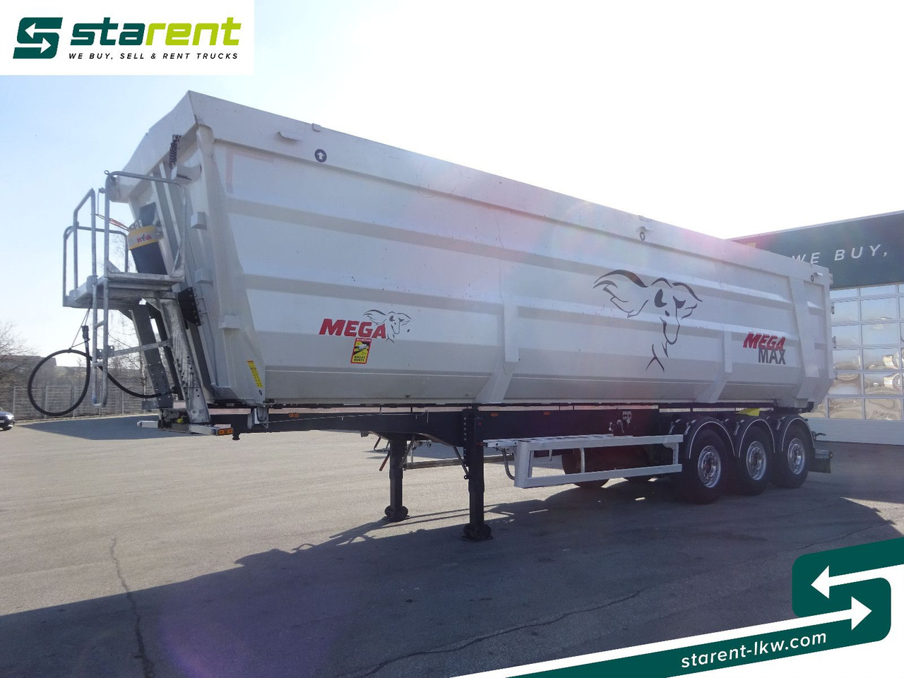 MEGA Max Schrottmulde, 60m3, Liftachse - قلابة نصف مقطورة نصف مقطورة قلابة: صورة 1 MEGA Max Schrottmulde, 60m3, Liftachse - قلابة نصف مقطورة نصف مقطورة قلابة: صورة 1