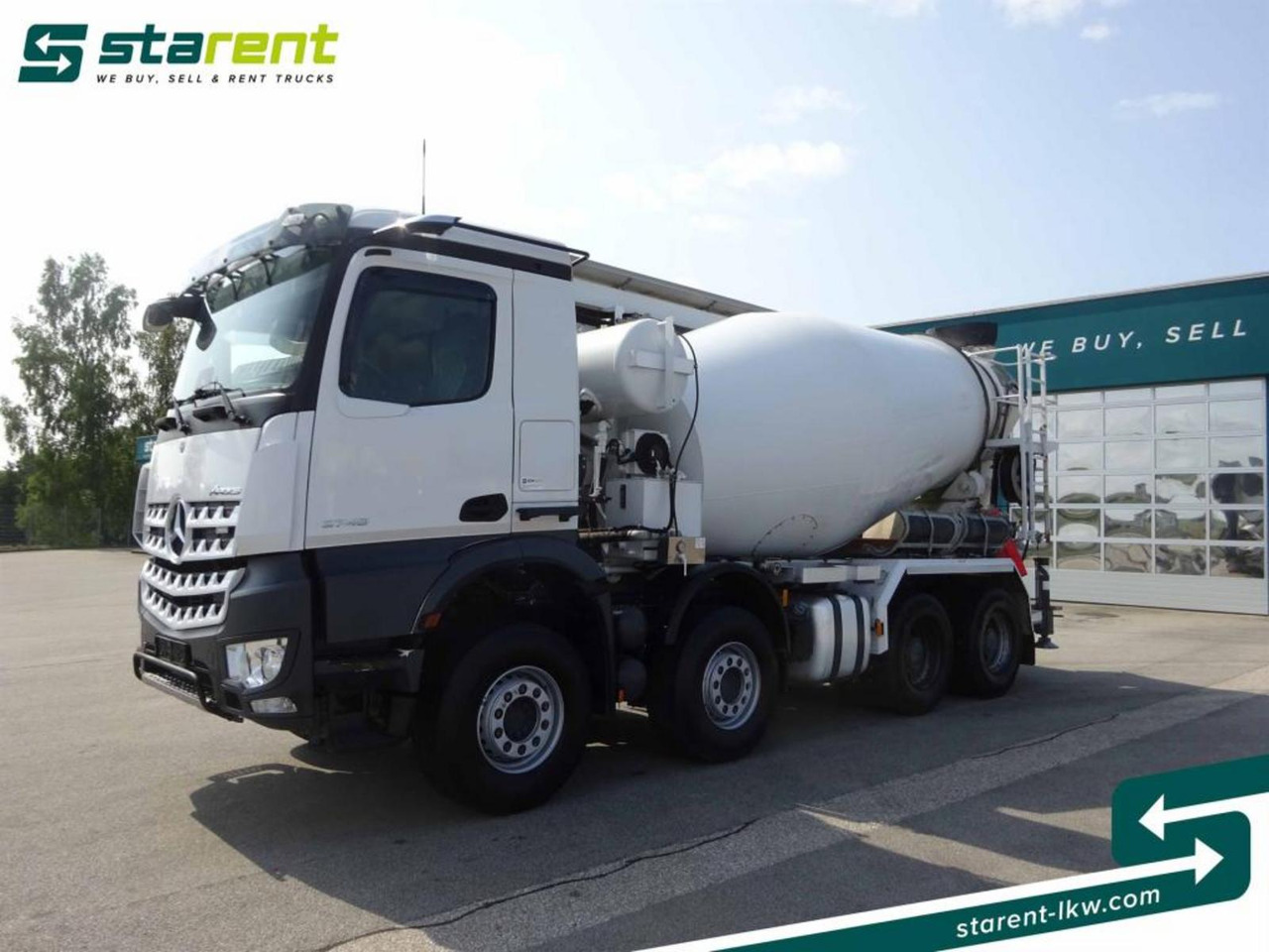 Mercedes Benz Arocs 3748 8x4 Liebherr Betonmischer + Förderband - شاحنة خلاطة خرسانة: صورة 1 Mercedes Benz Arocs 3748 8x4 Liebherr Betonmischer + Förderband - شاحنة خلاطة خرسانة: صورة 1