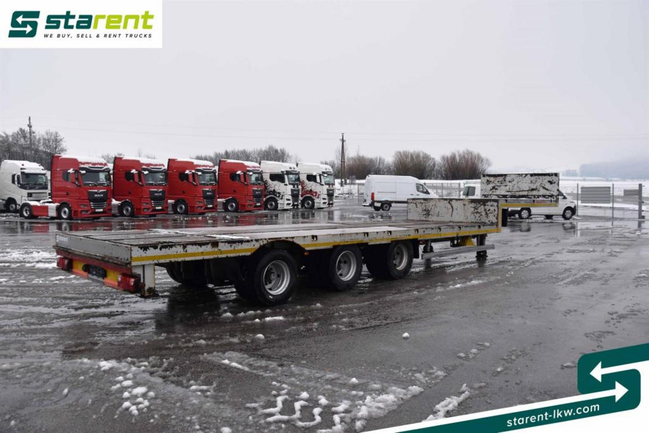 Möslein Trailer Tieflader BPW-Achsen Containerverriegelung - نصف مقطورة مسطحة: صورة 5 Möslein Trailer Tieflader BPW-Achsen Containerverriegelung - نصف مقطورة مسطحة: صورة 5