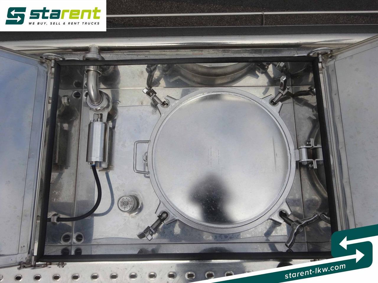 نصف مقطورة صهريج SEKA Lebensmitteltank, 31.000L, Liftachse, Alufelgen: صورة 19