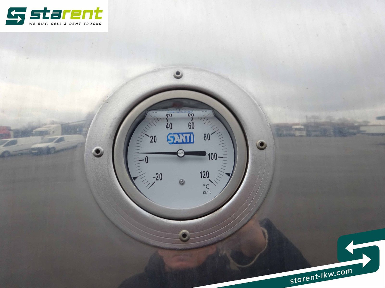 نصف مقطورة صهريج SEKA Lebensmitteltank, 31.000L, Liftachse, Alufelgen: صورة 13