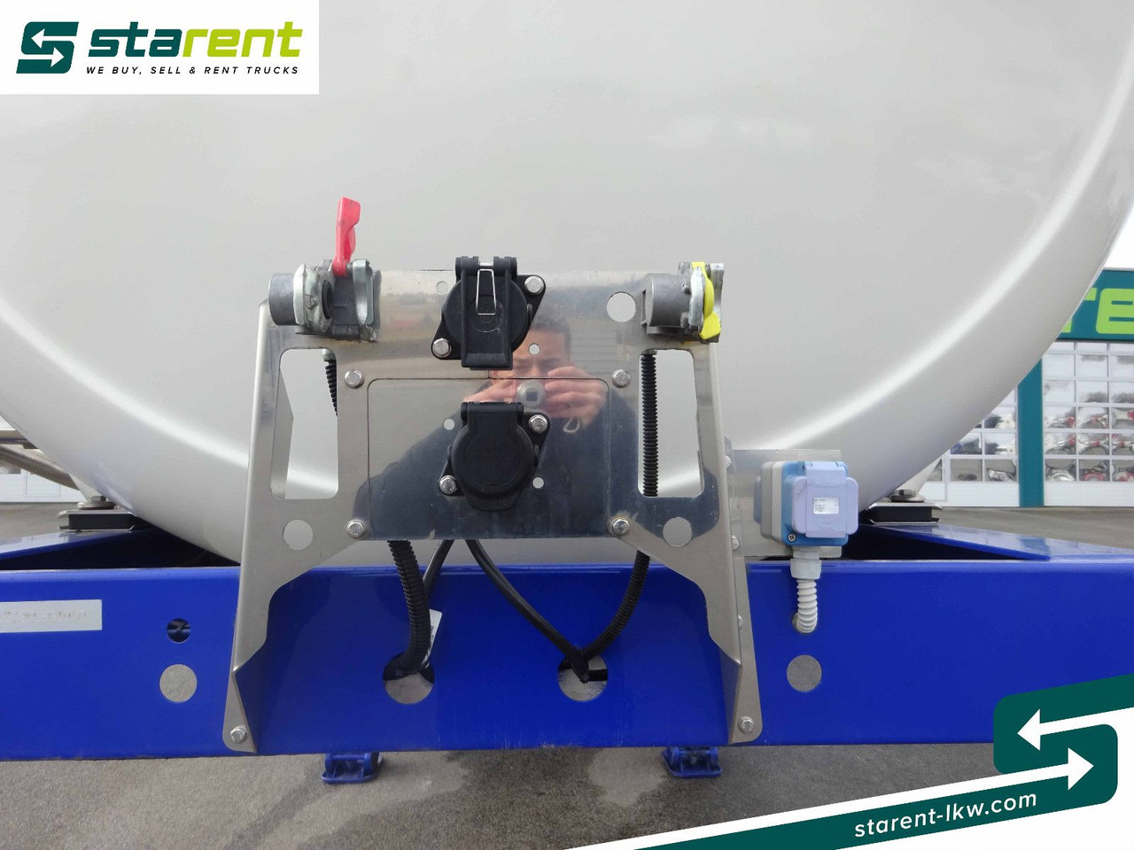 نصف مقطورة صهريج SEKA Lebensmitteltank, 31.000L, Liftachse, Alufelgen: صورة 12