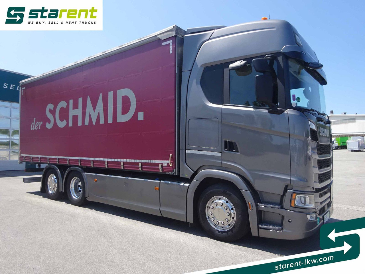 Scania S500 Planen Aufbau Schwarzmüller 6x2, Standklima - شاحنة ستارة: صورة 3 Scania S500 Planen Aufbau Schwarzmüller 6x2, Standklima - شاحنة ستارة: صورة 3
